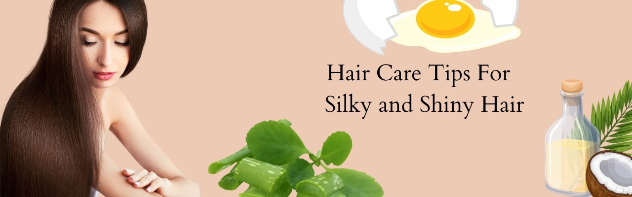 Make Hair Silky and Shiny At Home